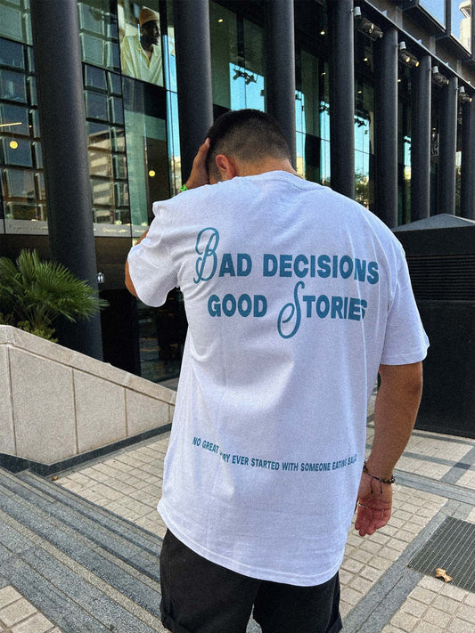 GOOD STORIES TEE - WHITE