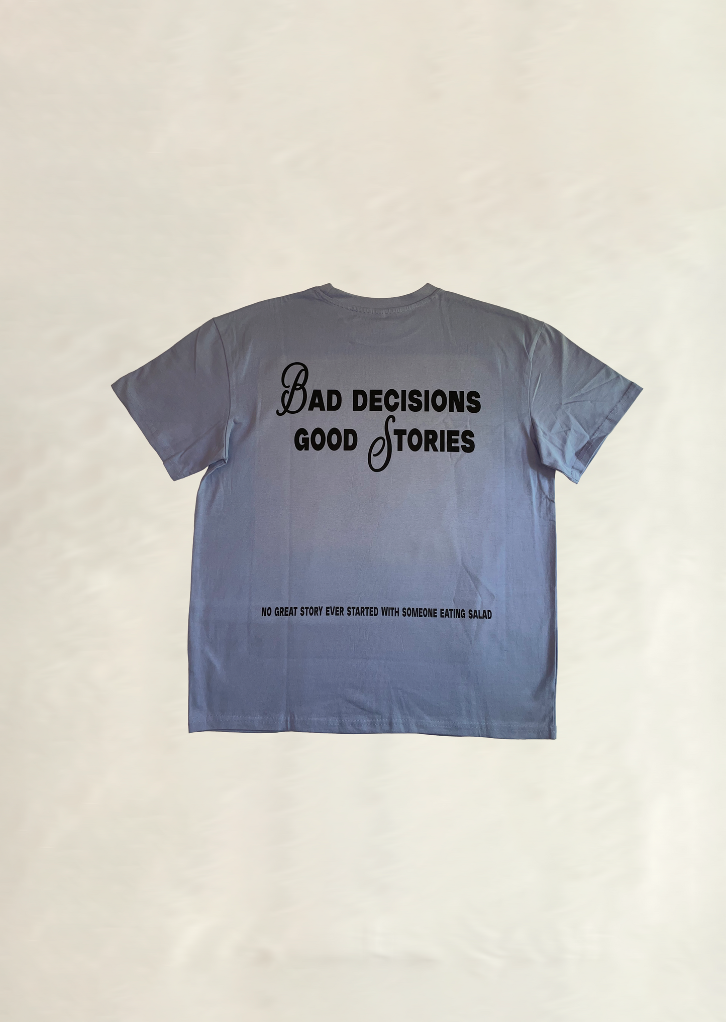 GOOD STORIES TEE - VINTAGE BLUE